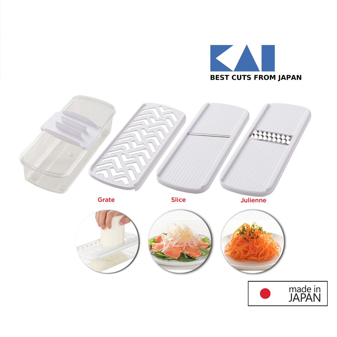 Ginger Grater With Bowl DH-5704 KAI