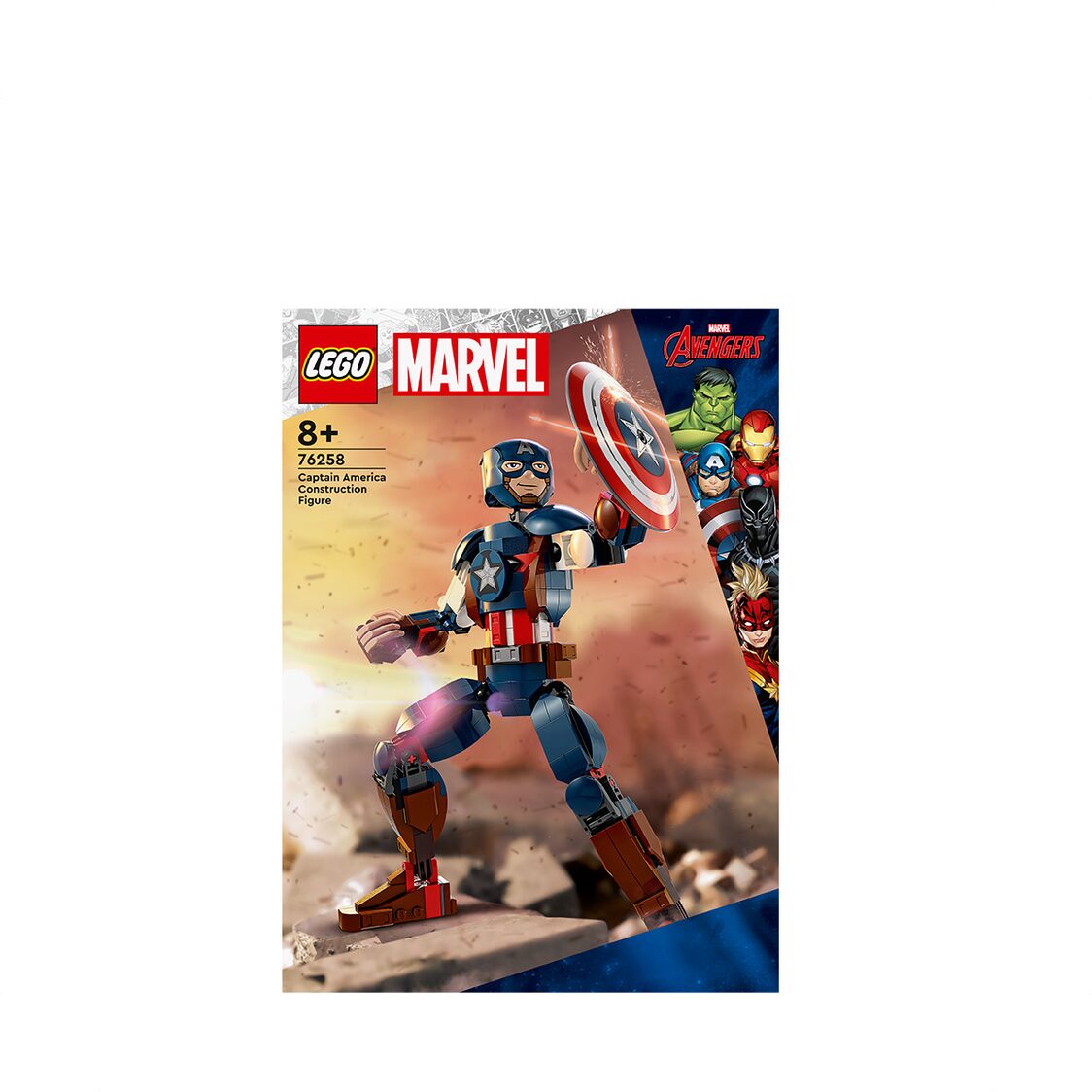 Lego 76258 Marvel Captain America Construction Figure