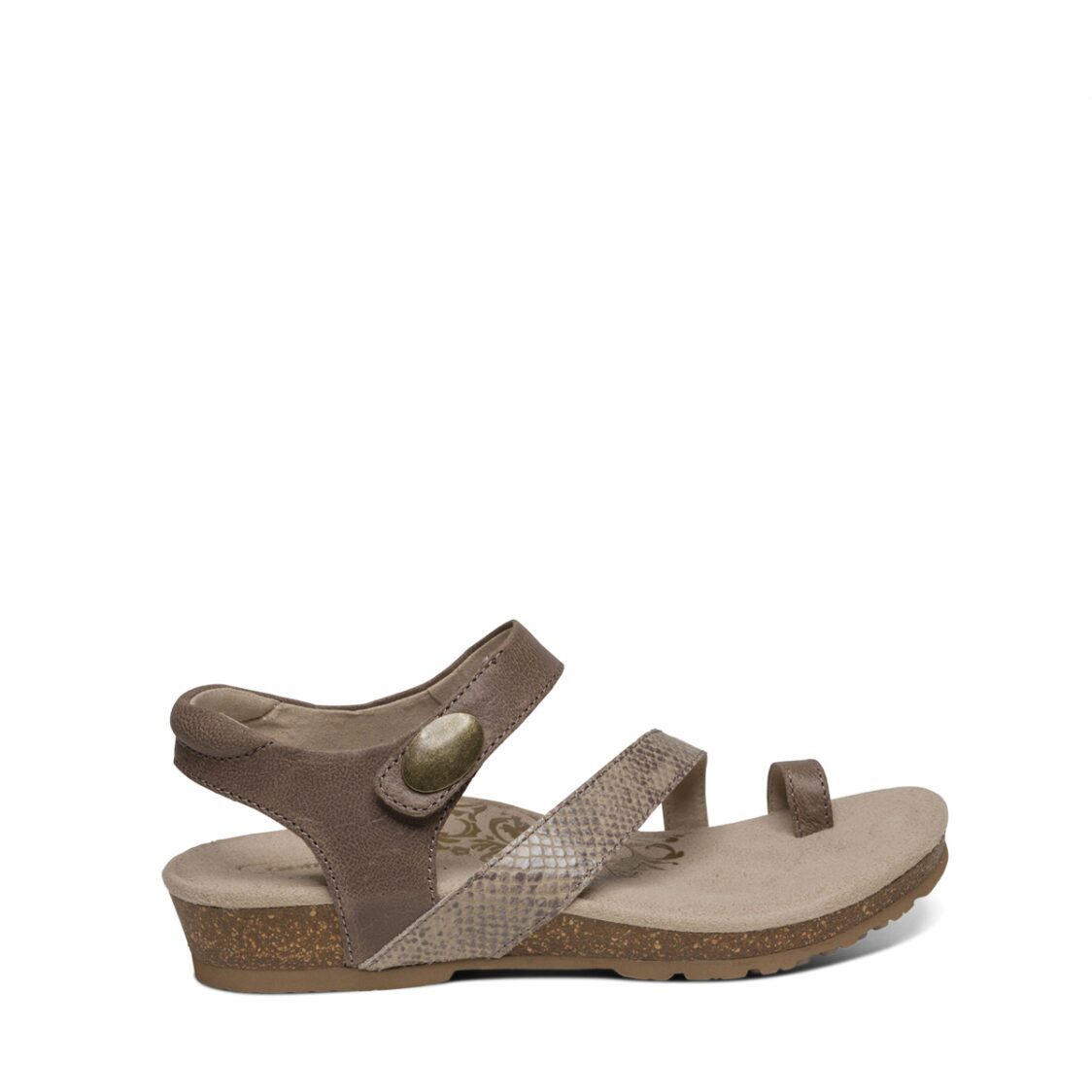 Aetrex georgia toe sales loop sandal