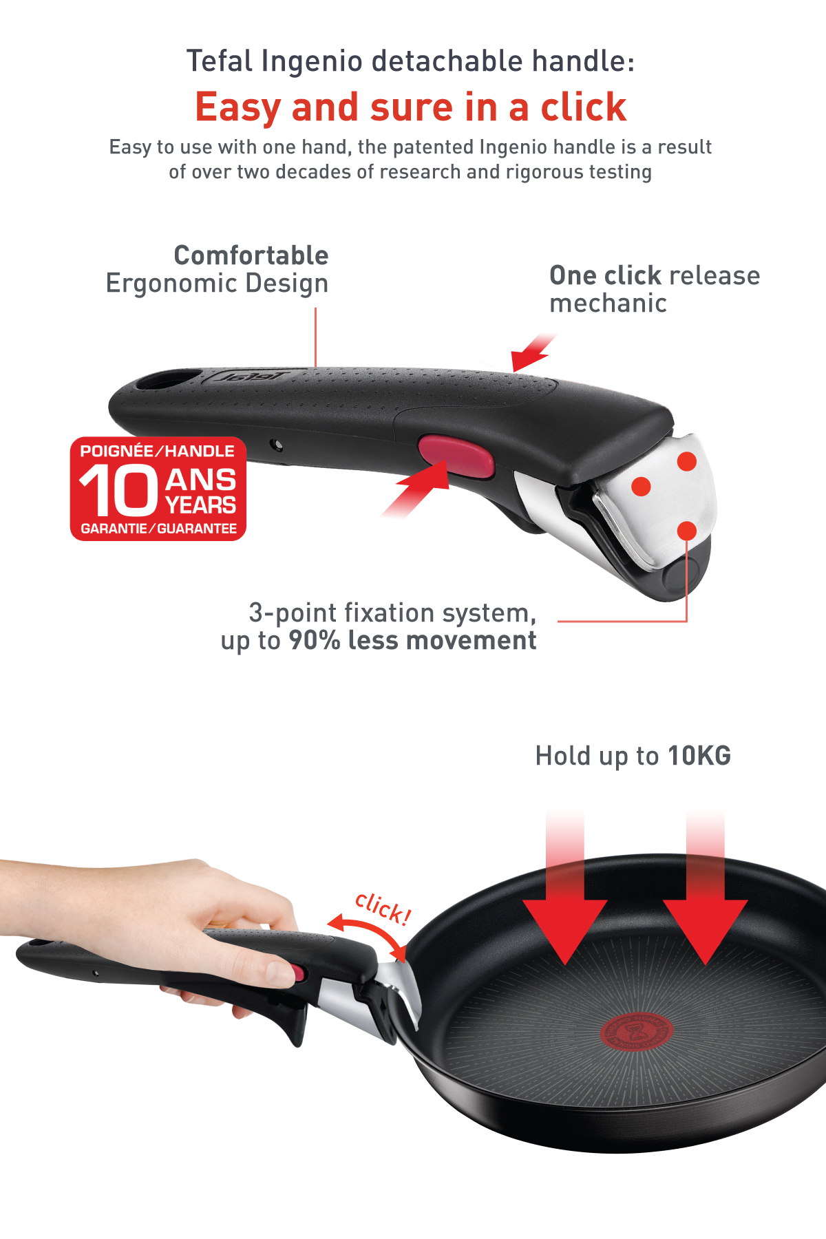 Tefal, Ingenio Removable Handle Cookware