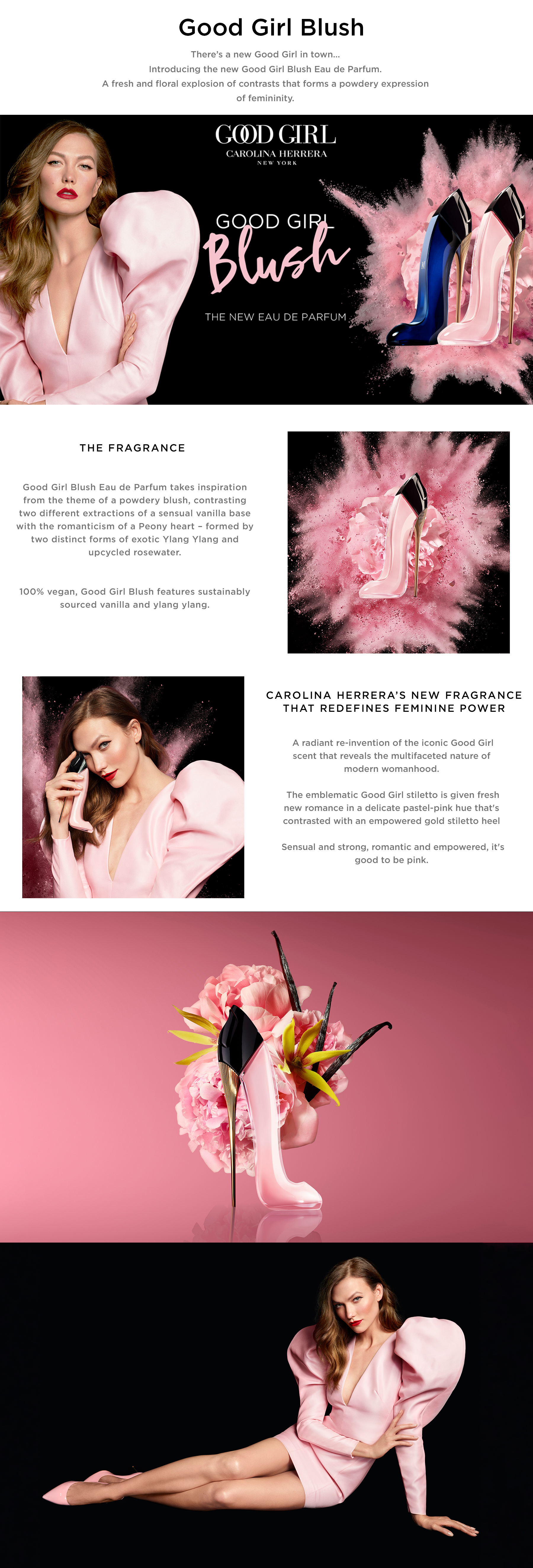 Carolina Herrera Good Girl Blush ~ New Fragrances